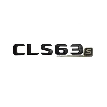 

Matte Black " CLS63s " 3D ABS Plastic Car Trunk Rear Letters Badge Emblem Emblems Decal Sticker for Mercedes-Benz CLS63 AMG S
