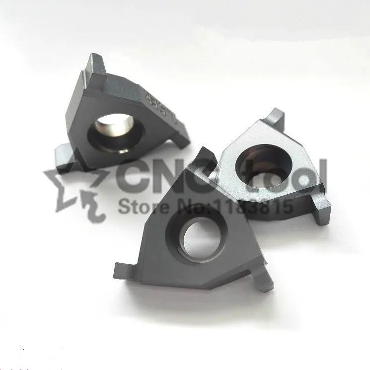 

10PCS 16ER/IL 0.8/1.0/1.2/1.4/1.5/1.6/1.8/2.0mm Carbide inserts ,Cutting Tools,slot blade,for Grooving Holder Tools SNL