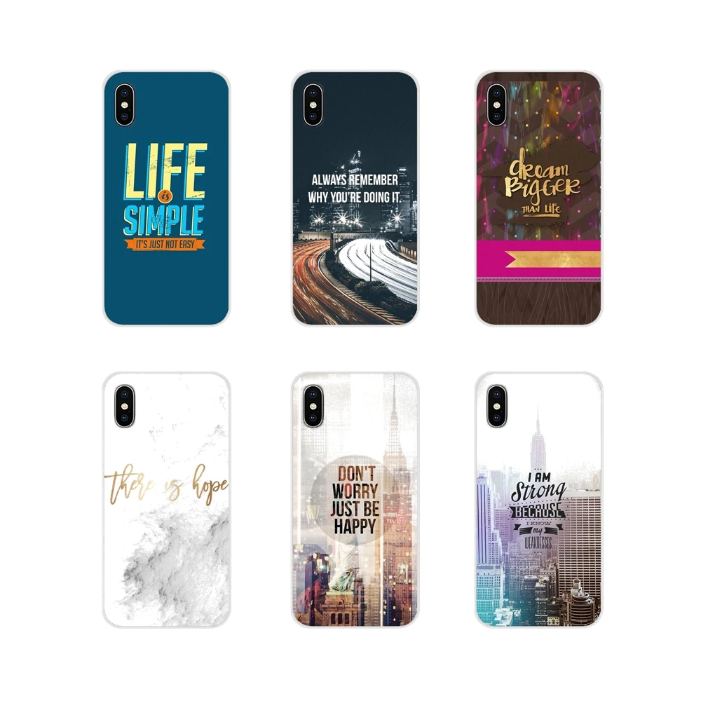 

For LG G3 G4 Mini G5 G6 G7 Q6 Q7 Q8 Q9 V10 V20 V30 X Power 2 3 K10 K4 K8 2017 Phone Case Cover Inspirational Motivational Quotes