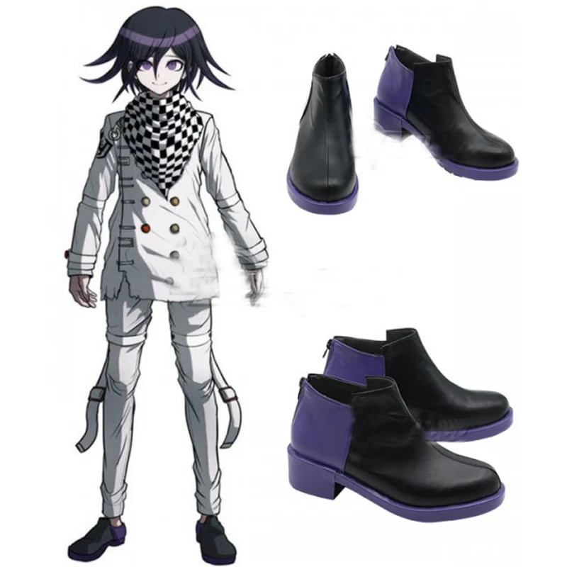 

Danganronpa V3: Killing Harmony Kokichi Oma Cosplay Shoes Boots Halloween Carnival Party Cosplay Costume Accessories