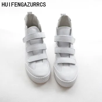 

Careaymade-Korean version of high quality real leather flat bottomed casual boots fall new leather shoes chic shoes 2 colors