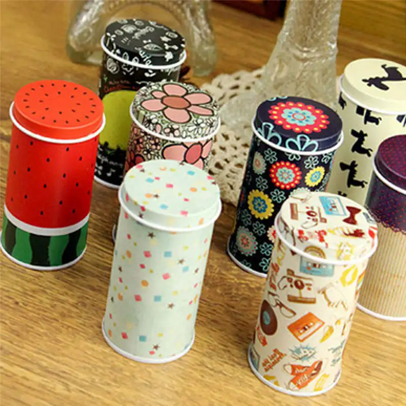 

12style Cheap Mini bank Tea Food Storage Box, Small Metal Coins Candy Case,Jewelry Tin Box Candy Organizer castelli