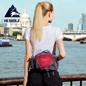 

Hewolf Outdoor Sport Bag Running Gym Waterproof Bag Multifunctional Portable Sport Waist Bag Running Climbing Hiking Camping