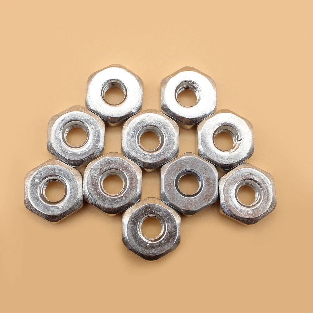 

10Pcs/lot M8 HEAXGON BAR NUTS FIT STIHL 066 064 046 044 042 041 034 036 038 039 CHAINSAW REPLACEMENT