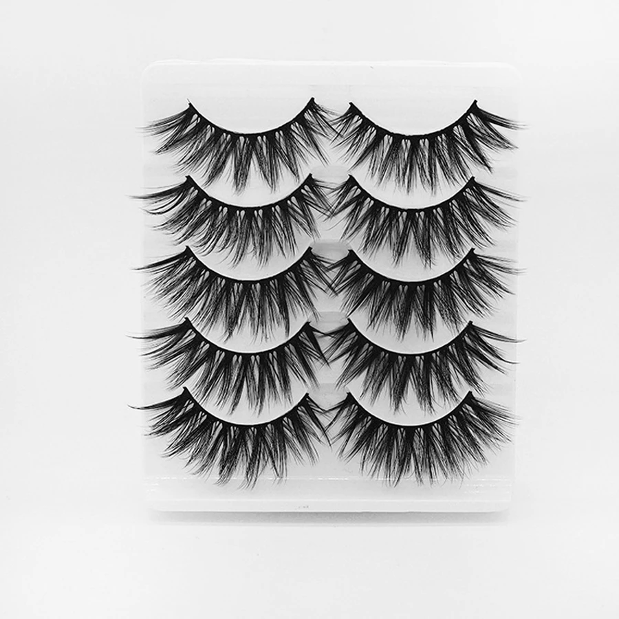 

Beauty 3d Mink Lashes Handmade False Eyelashes Makeup Lashes Tool Eyelash Extension Nagaraku Faux Cils Natural Maquillage 5 Pair