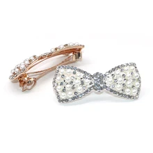 5 шт. корейские женские заколки для волос инструмент для укладки волос бабочка из прозрачных страз заколки для волос Красота заколки для волос