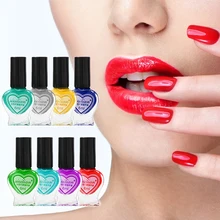 1 шт., 6 мл, 24 цвета, водная основа, лак для ногтей, эко, нетоксичный, отклеивается, быстро сохнет, краска для ногтей, кончик пальца, лак, профессиональный салон красоты