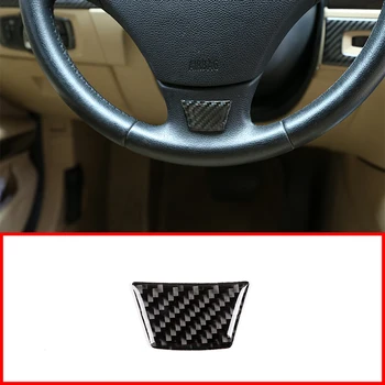 

Real Carbon Fiber Steering Wheel Trim Stickers For BMW 3 Series E90 E92 2005-2012 Car Accessories
