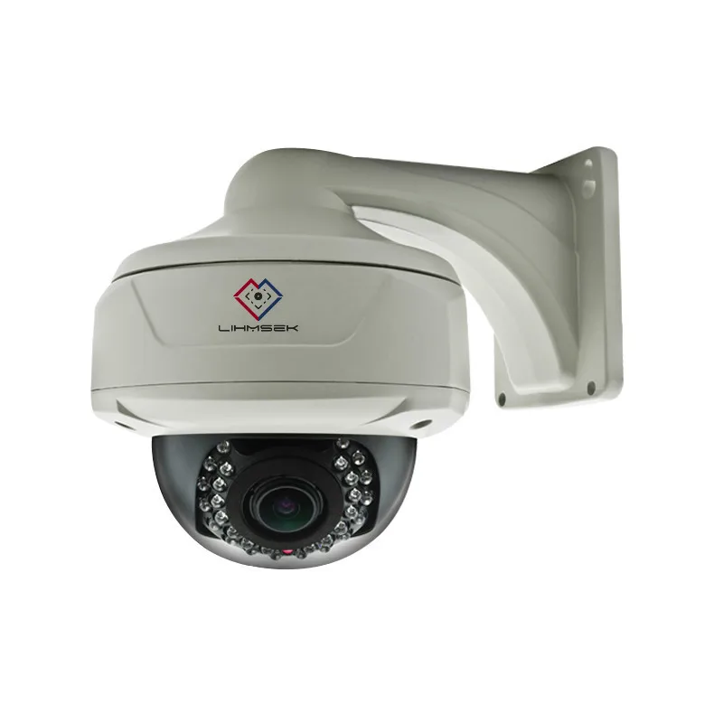 Lihmsek H265 наружная купольная мини камера POE 5 Мп IP рыбий глаз 130 180 360 градусов