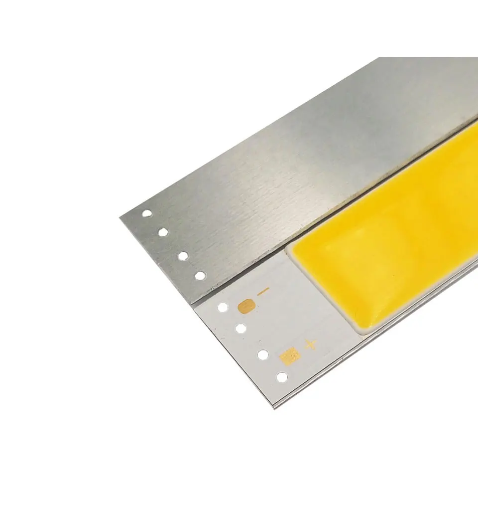 warm cold white 3w COB led strip 9v DC led light lamp bulb chip on baord (5)