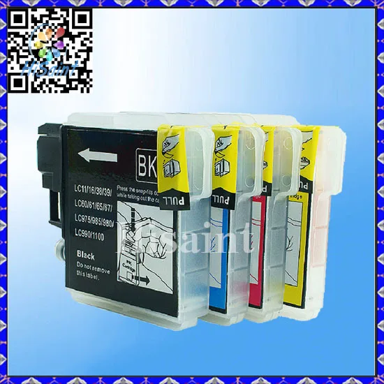 

1Set Compatible Ink Cartridge for Brother LC11 CL16 CL38 CL39 CL60 CL61 CL65 CL67 CL975 CL985 CL980 CL990 CL1100 for MFC-990CW