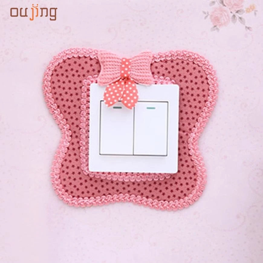 

JY 26 Mosunx Business 2016 Hot Selling Pastoral Style Switch Cover Butterfly Shape Switch Wall Stickers
