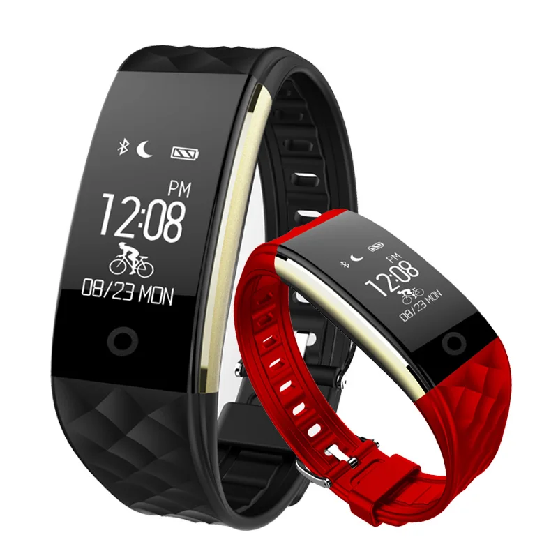 Фитнес Смарт-часы Для мужчин Для женщин с монитор сердечного ритма крови Давление Шагомер Спорт умный Браслет работает сенсорный Smartwatch