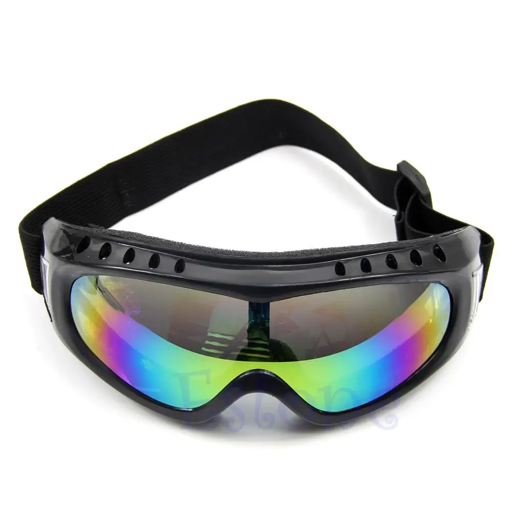 Горячий Мотоцикл пылезащитный лыжный сноуборд солнцезащитные очки линзы рамки глаз очки - Цвет: Colorful