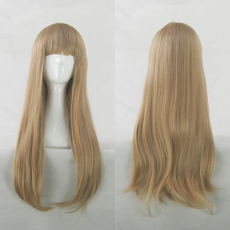 Buy Japanese Harajuku Zipper Flaxen Color Straight