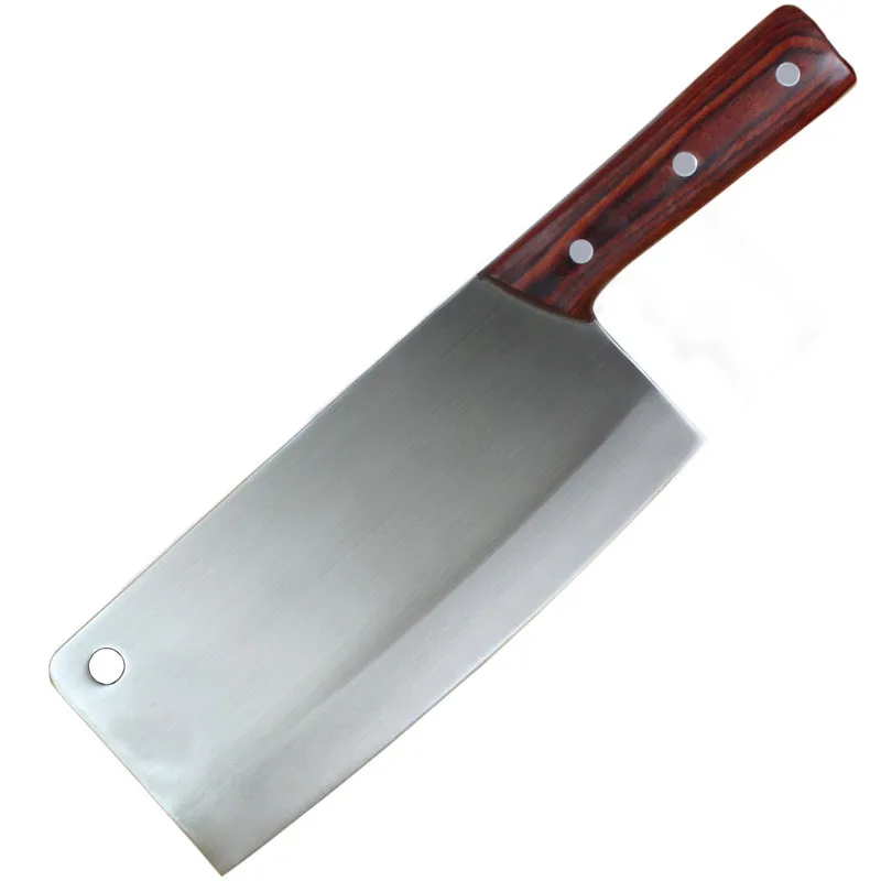 Chef Knife Традиционный китайский стиль ручной работы молотый Железный нож для кухни резки мясной овощной нож многофункциональные нарезки рыбные ножи - Цвет: Chef Knife