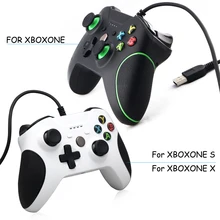 Video Game Wired USB Gamepad Joystick Joypad Handle for Microsoft xbox one XBOXONE SLIM X XBOXONE S With 3.5MM Headset Jack