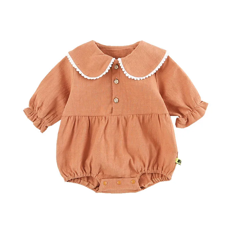 

Cute Baby Girl Bodysuits 2019 Spring Autumn Newborn Girls Clothing Baby Jumpsuits Girls Clothes Bebes Body Girl Clothing