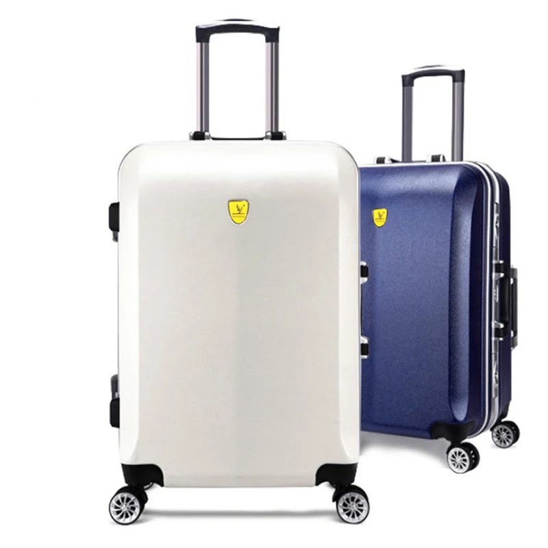 20 inch 24 inch Women Travel Luggage Aluminum Suitcase Boarding Case rolling luggage Case