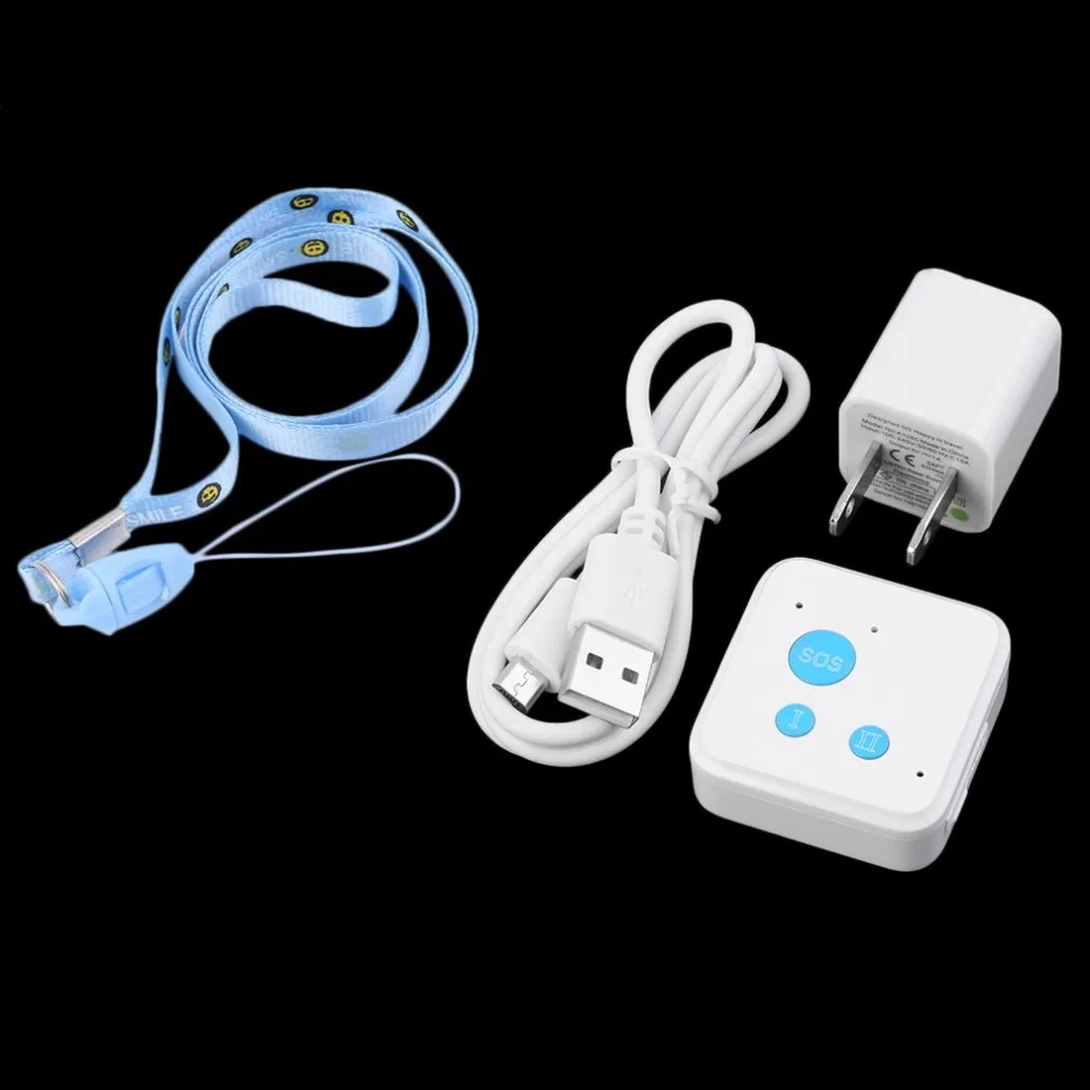 

ABS Plastic Voice Monitor 2 Way Communication GPS Real-time Tracker Mobile Phone SOS Dual Talk Kid Child Elderly Anti-lost
