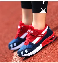 Lumière Enfants de Course Shoes Enfants Casual Shoes Pour Garçons Sneakers Printemps Respirant Enfants Baskets Sport Shoes Grands Enfants Chaussures