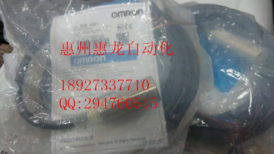 

[ZOB] 100% new original OMRON Omron proximity switch E2E-X5F1 2M --2PCS/LOT