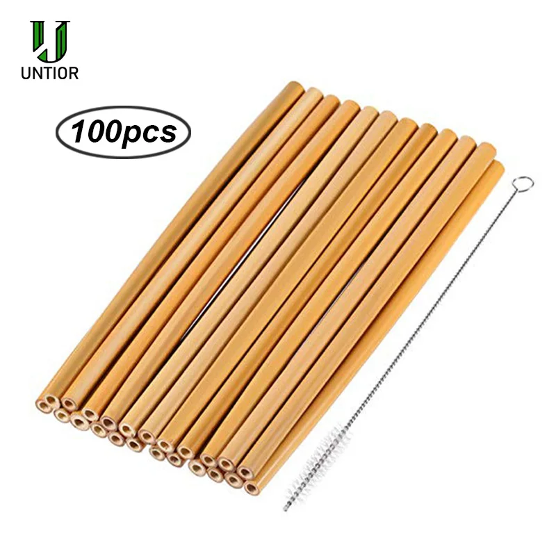 

1000PCS Bamboo Straw Wholesale
