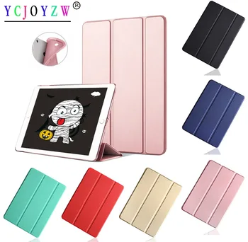 

TPU Case for Apple iPad Air 1 (2013) A1474`A1475`A1476 . YCJOYZW-PU leather cover + TPU soft silicone Smart sleep wake up case