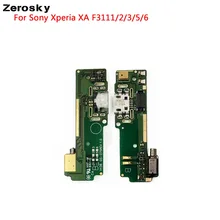 Usb зарядный разъем порт платы Замена гибкий кабель для sony Xperia Xa F3111 F3112 F3113 F3115 F3116 запчасти