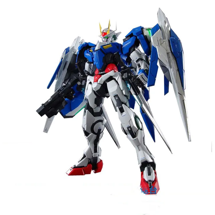 

GOGO Gundam model PG 1/60 00 Raiser GN-0000 + GNR-010 Mobile Suit kids toys