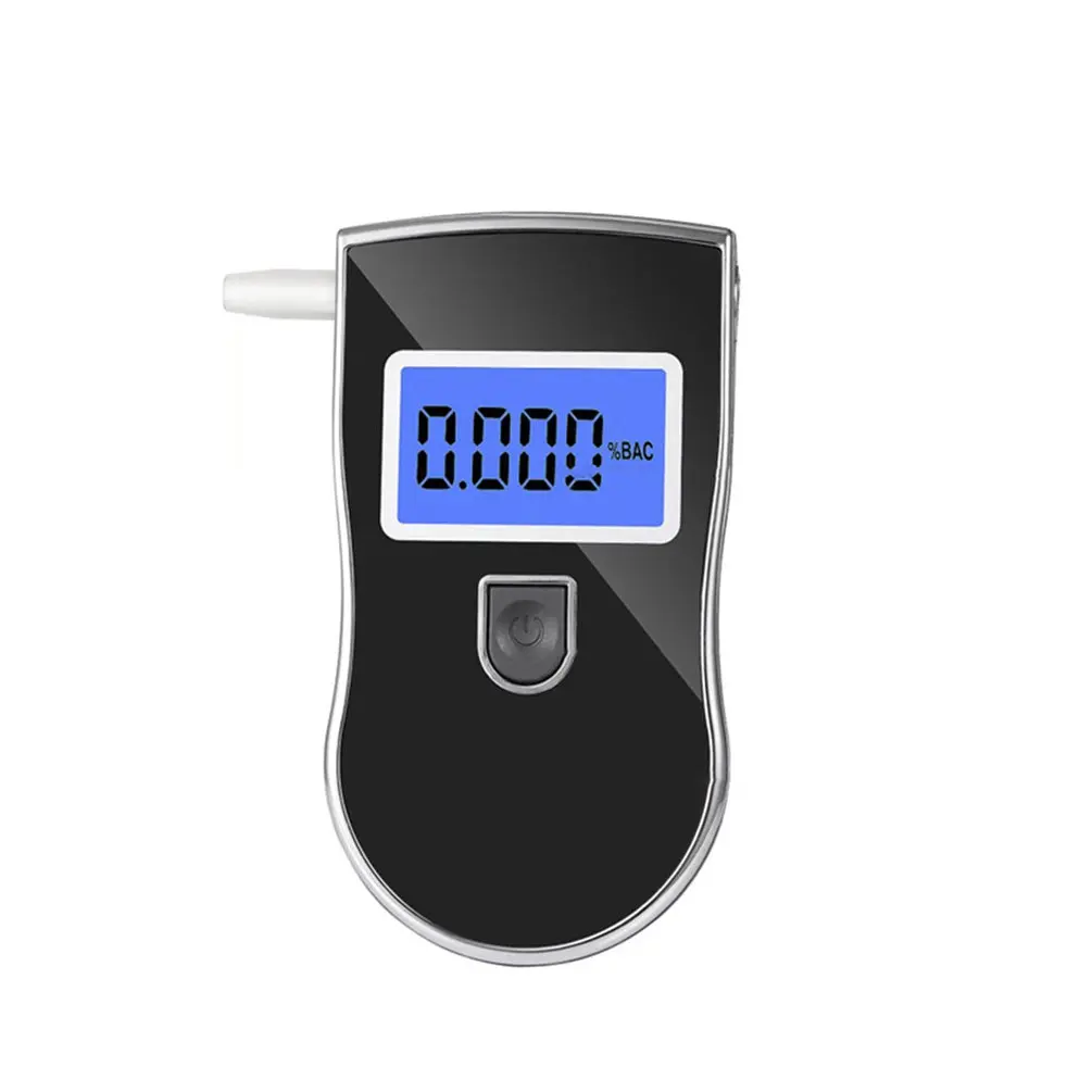 AT-818 Профессиональный полицейский цифровой тестер алкоголя дыхания анализатор дыхания практический тестер