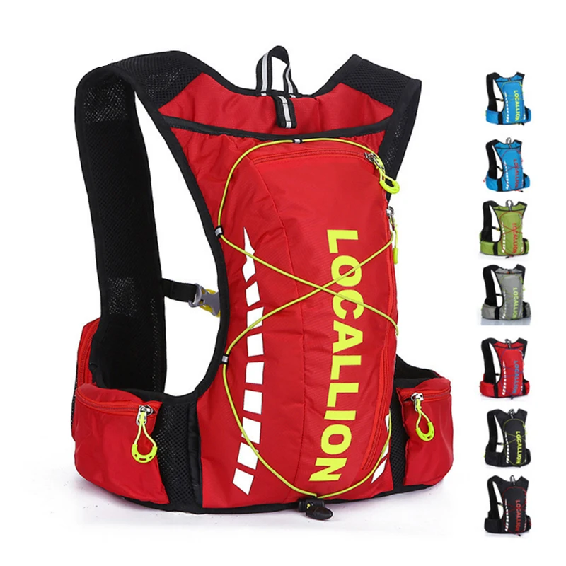 

B90 Waterproof Ultralight Professional outdoor backpack Riding backpack Running backpack Fishing bag vest Mountaineering bag 10L