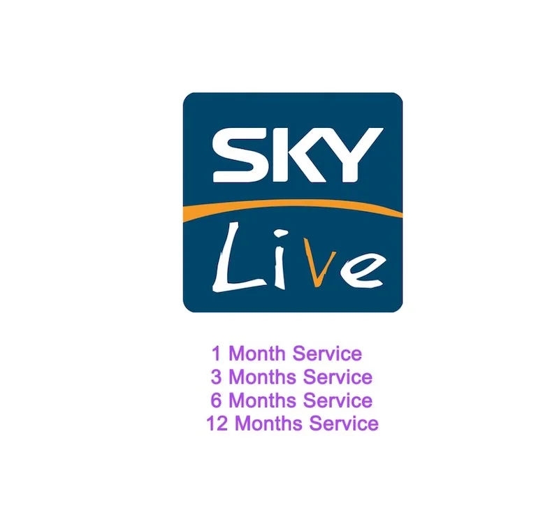 X96 Мини ТВ-приставка со стабильным SKYLIVE IP tv 500+ Великобритания, Франция, Кипр, Греция, арабский, Италия, Испания, Европа, IP ТВ-приставка - Цвет: SKYLIVE 1 Month