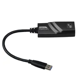 Ecosin2 USB концентраторы USB 3,0 до RJ45 Gigabit Ethernet USB к LAN адаптер 10/100/1000 Мбит/с RJ45 Внешний сетевой карты Nov5