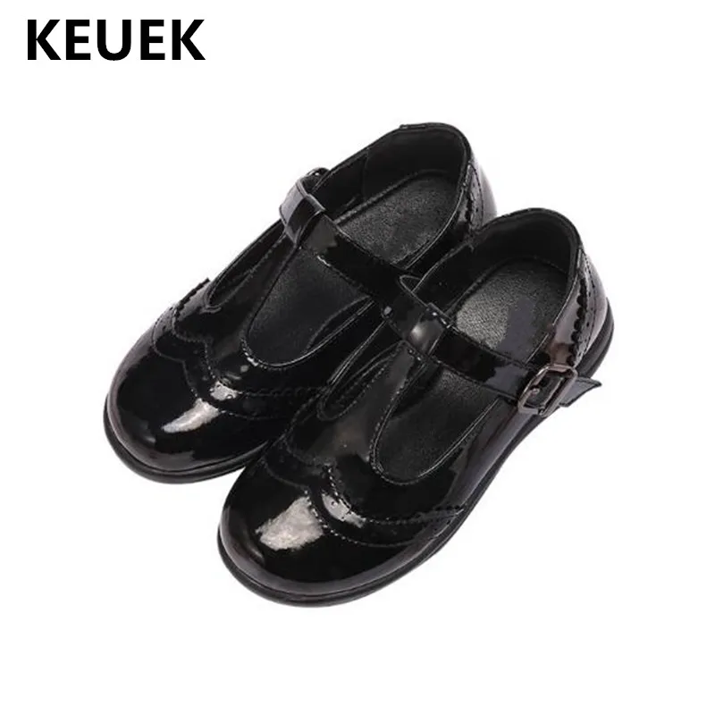 baby black dress shoes