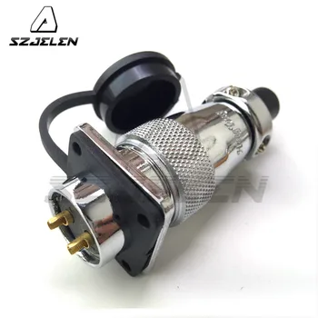 

SZJELEN WS20 series 2 pin connector, high-voltage, waterproof, anti-vibration, Industrial connectors.