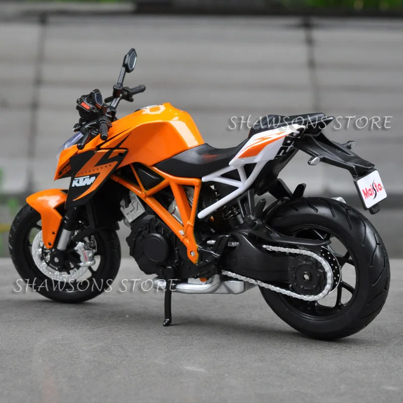 Литые игрушечные модели MAISTO 1:12 KTM 1290 SUPER DUKE R спортивный миниатюрный мотоцикл