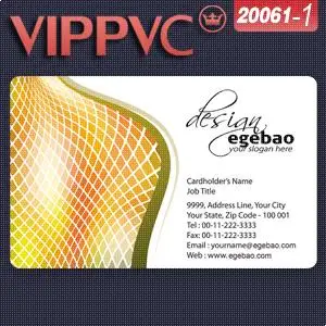 

a20061-1 Full color Card prints Custom PVC Card