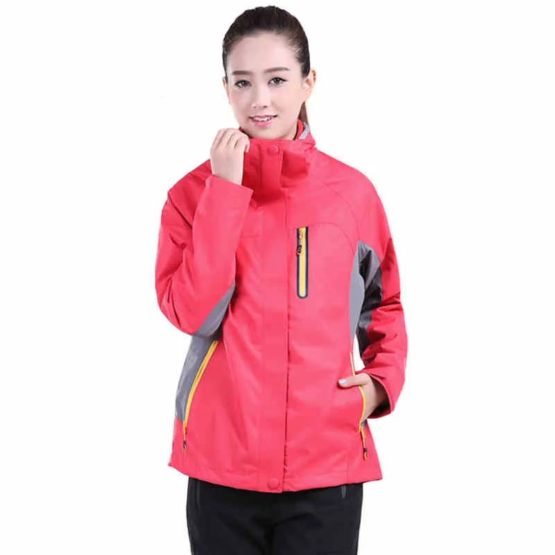 

4 color outdoor waterproof jacket winter ski jacket women camping y senderismo chaqueta cortavientos mujer feminina windstopper