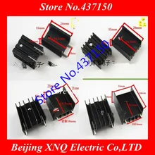 Алюминиевый радиатор для электронного чипа светодиодный ram охладитель охлаждения до-220