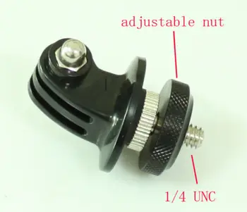 

Any Camera to GoPro Adapter 1/4' Tripod Thread to GoPro HERO Mounts New