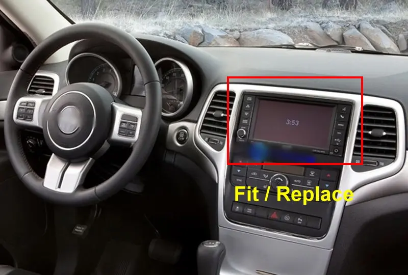 Clearance Liislee Car Android Media Navigation For Jeep Grand cherokee 2008~2014 Radio Stereo Audio Video Wifi BT Multimedia No DVD Player 0