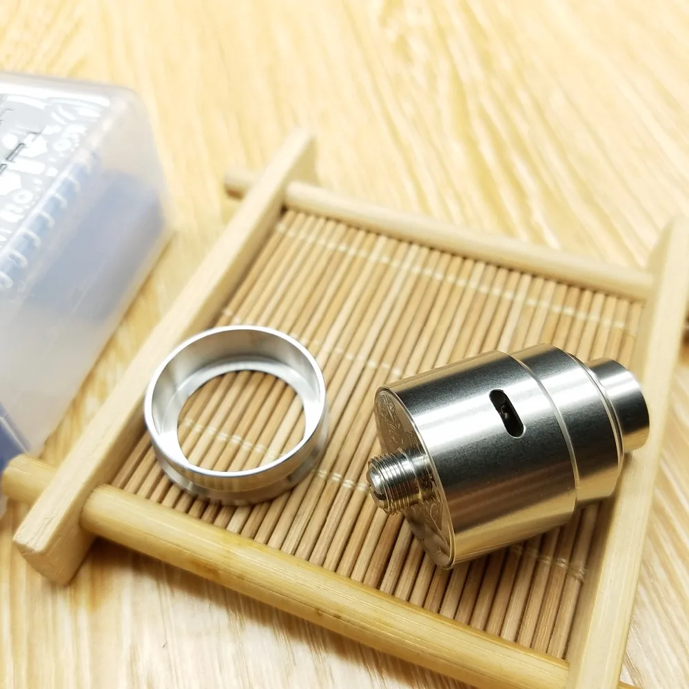 

SXK Entheon RDA Atomizer Hadaly V3 Tank with BF Pin 316 Stainless Steel 22mm Diameter Vaporizer Atomizer for e Cigarettes