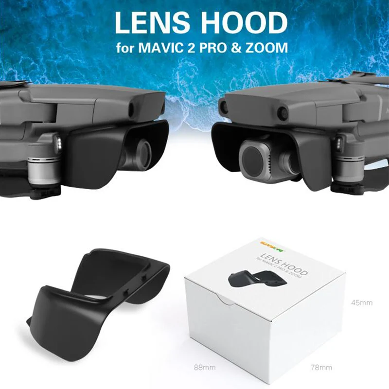 

New Sunhood Sunshade Gimbal Protector Camera Lens Sunhood for DJI MAVIC 2 PRO & ZOOM Drone Accessories