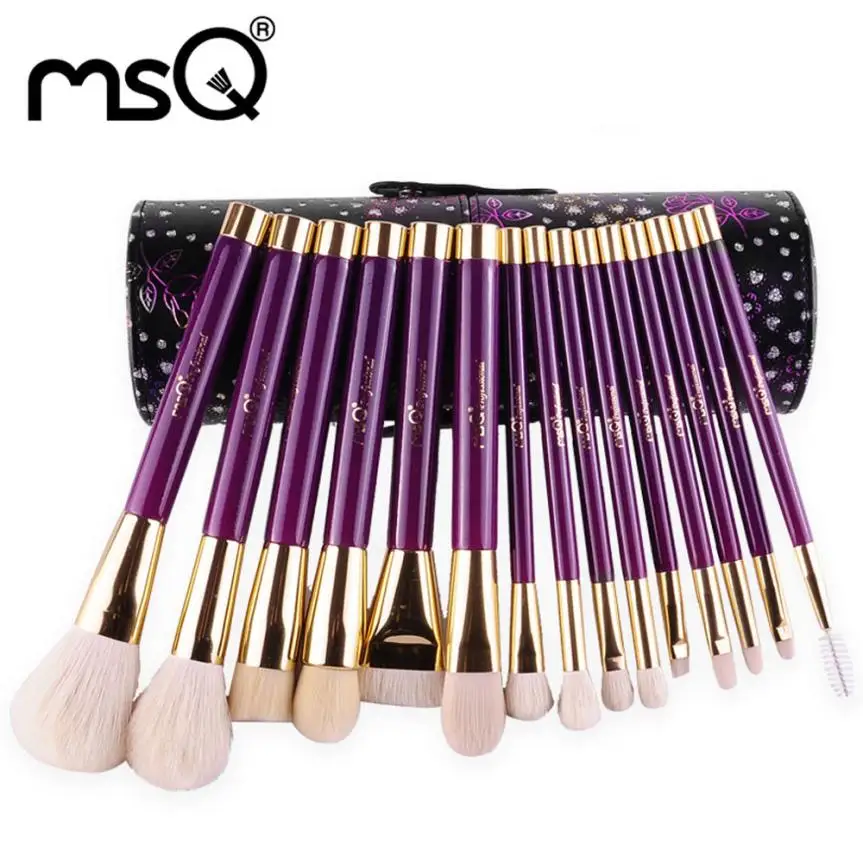 

Hot Best Deal Beauty Girl 15pcs Professional Soft Cosmetic Eyebrow Shadow Makeup Brush Set Kit Pen Holder Nov 8