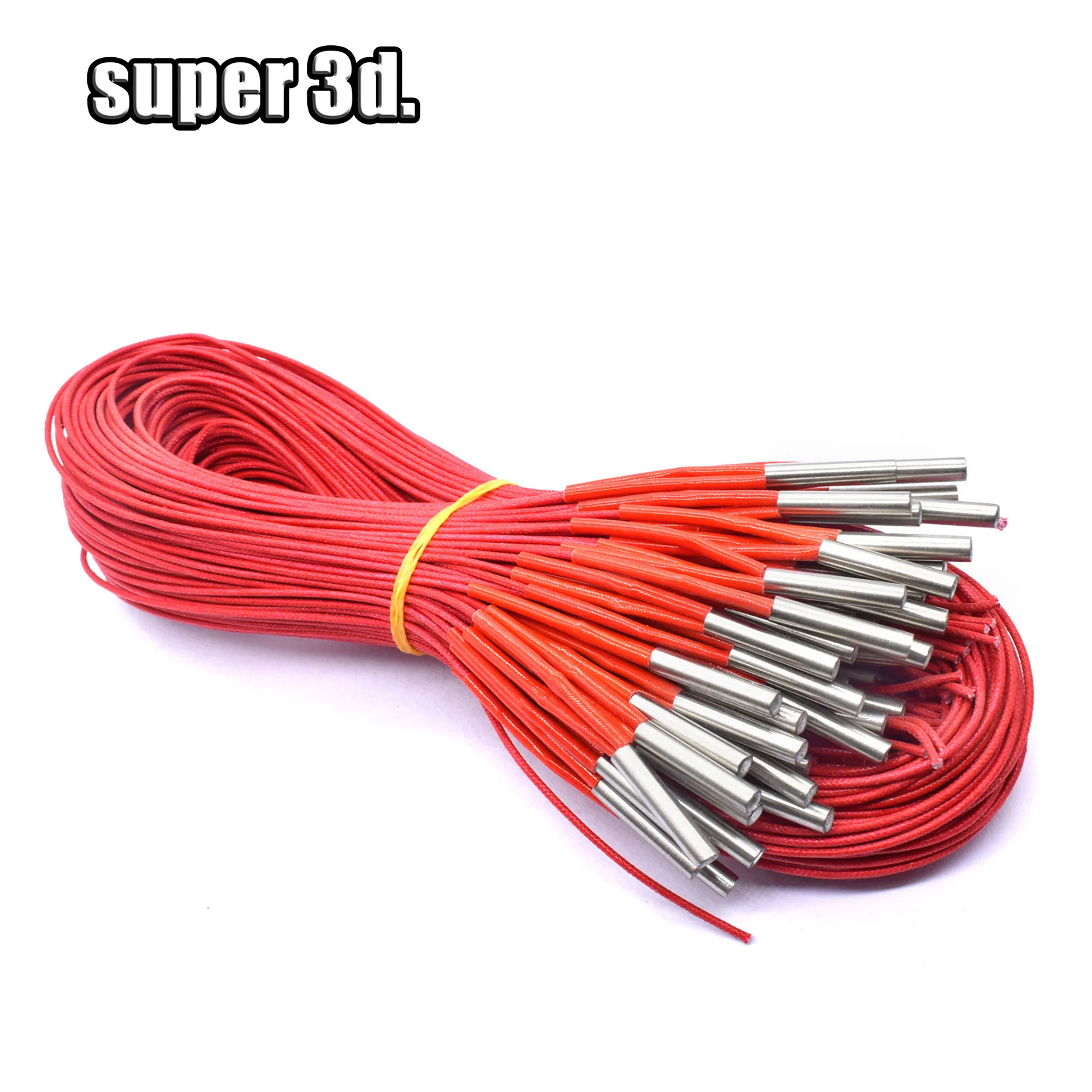 

6*30mm Heating tube 12V&24V 40W stainless head heating pipe / Cartridge Heater for 3D Printer extruder J-head
