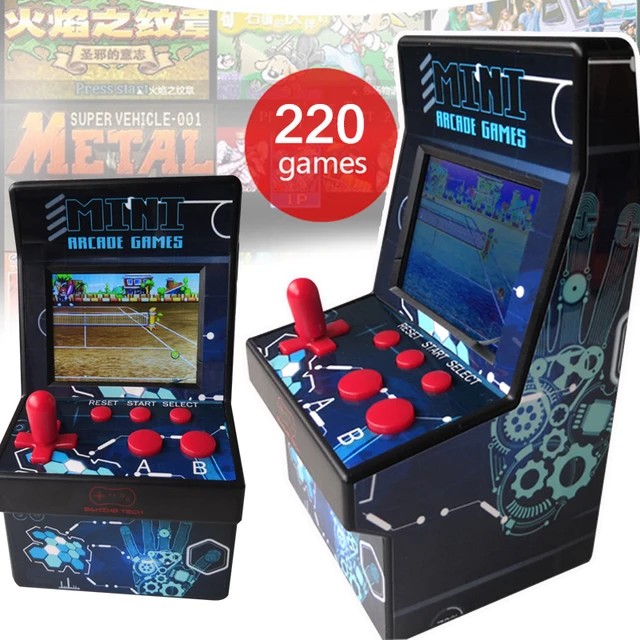 Portable Retro Handheld Arcade Game Console 16 Bit 2.8 Inch Built in