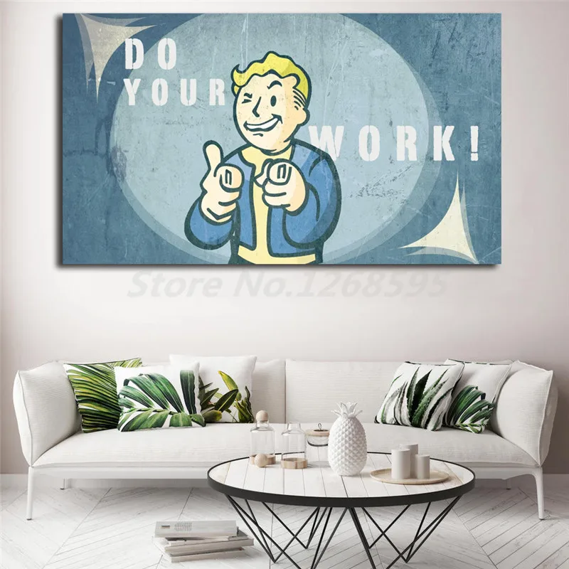 Fallout VELD Boy обои HD настенная художественная игра холст живопись плакаты принты