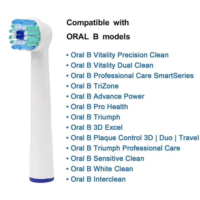 8 шт. oral b Сменные головки для электрической зубной щетки braun зубная щетка Pro Professional