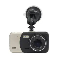 Full HD 1080 P Автомобильный Dvr 4 ''авто камера двойной объектив регистраторы видео регистраторы с зеркало заднего вида регистратор с ночным